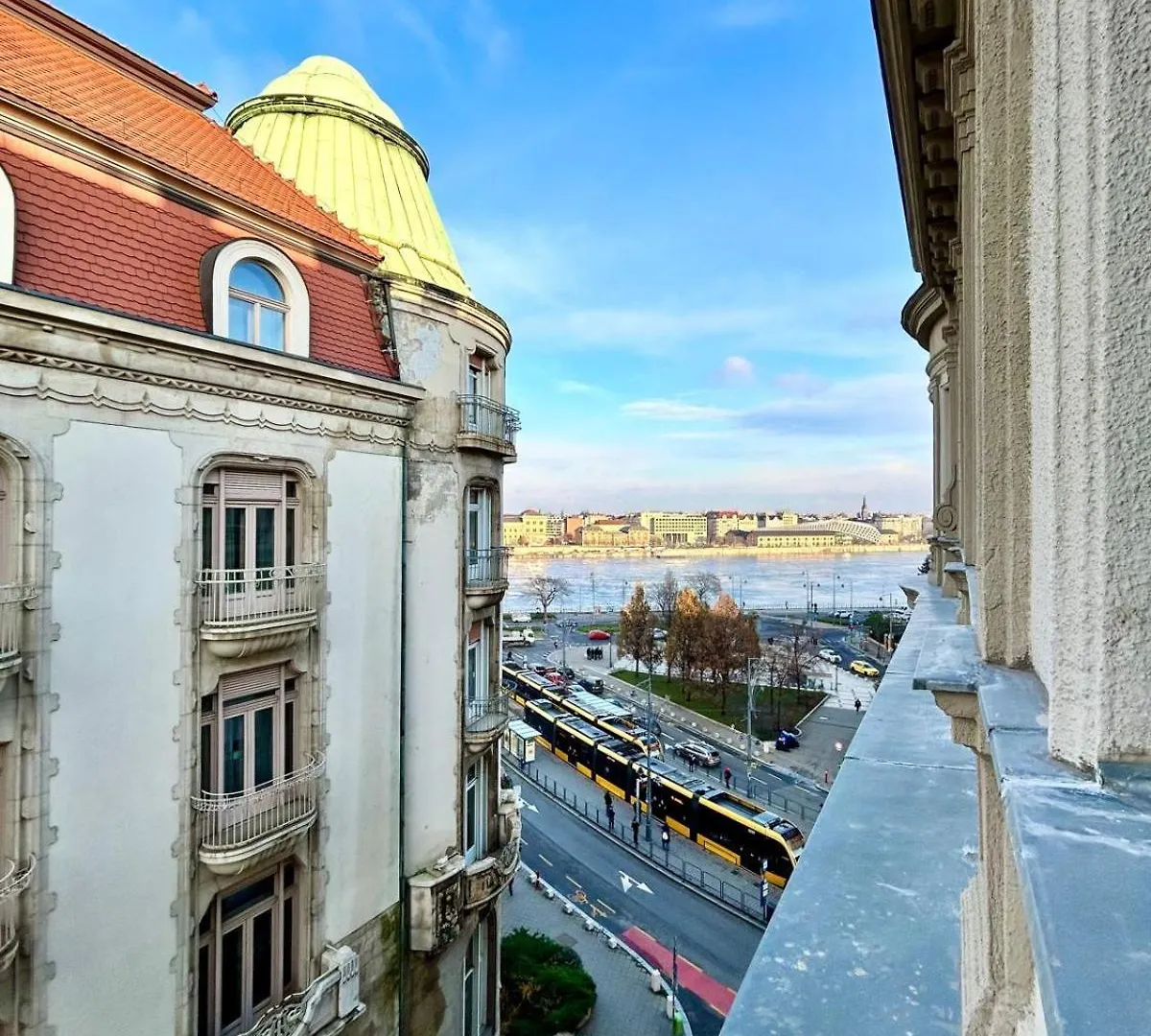Gellert Danube Panorama Apartment Будапешт